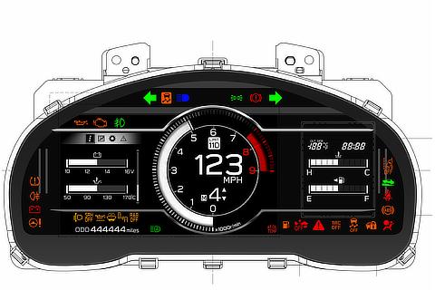 GR86 Meter Idea Sketch