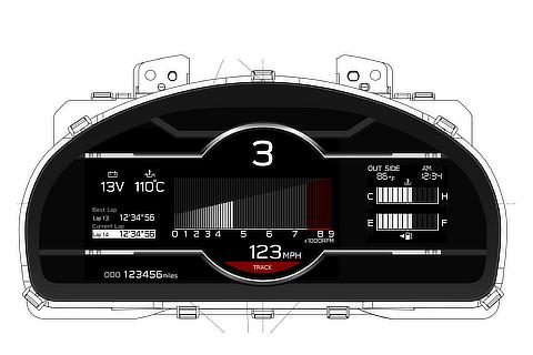 GR86 Meter Idea Sketch