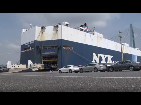 Toyota Motor Corporation Meiko Center Process of Ship Loading (as of May 2021)