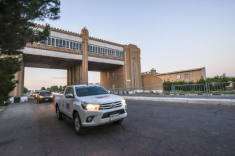 2nd Section: Dunhuang, China―Tashkent, Uzbekistan