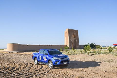 2nd Section: Dunhuang, China―Tashkent, Uzbekistan