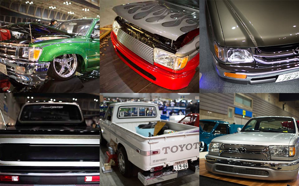 Hilux goes high-end bespoke at Mooneyes Japan show