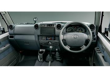 Land Cruiser 70 pickup interior (Japan commemorative re-release; with options)