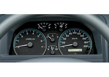Land Cruiser 70 analog dashboard display (Japan commemorative re-release; with illumination control)