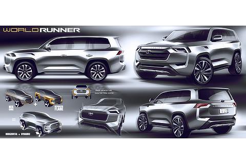 LAND CRUISER Planning Phase Ideation Sketch
