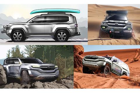 LAND CRUISER Early Stage Ideation Sketch