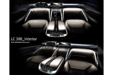 LAND CRUISER Early Stage Instrument Panel Sketch