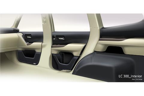 LAND CRUISER Door Trim Final Sketch