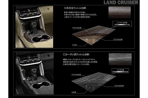 LAND CRUISER Final Ornament Panel Variation Study