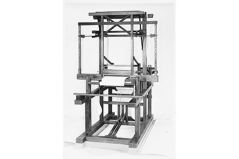 Wooden Toyoda hand loom 1890