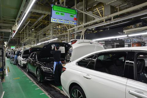 Motomachi Plant: Assembly production line (as of September 2018)