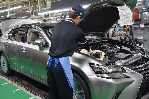 Motomachi Plant: Assembly production line (as of September 2018)