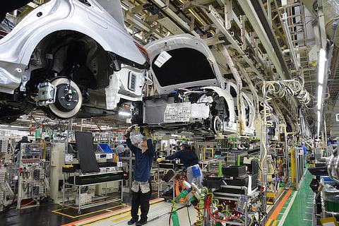 Motomachi Plant: Assembly production line (as of September 2018)