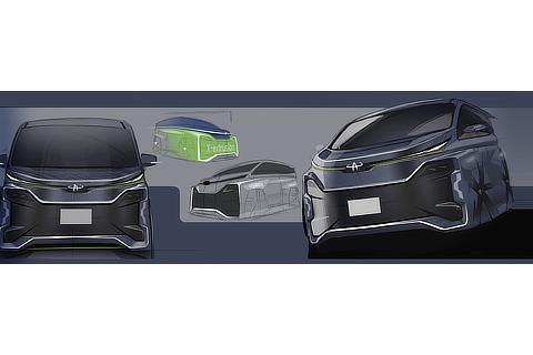 Voxy Early Idea Variation Sketches