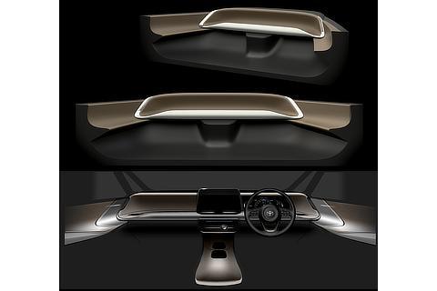 Noah, Voxy Early Instrument Panel Configuration Study