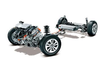 Prius hybrid powertrain