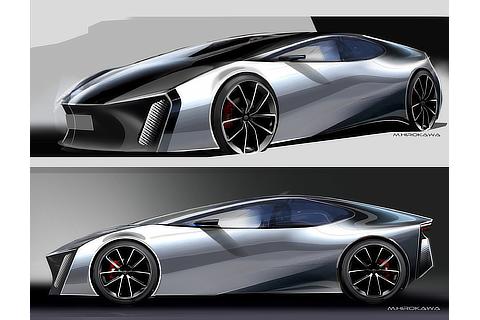 Prius Design Direction Key Sketch
