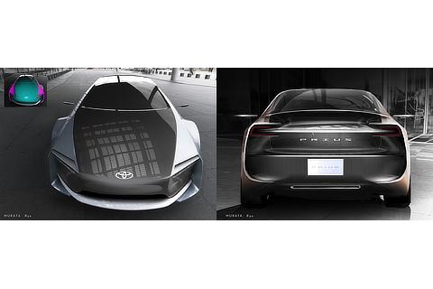 Prius Front & Rear Idea Sketch