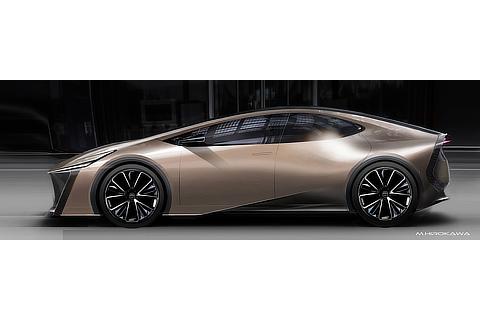 Prius Side Refined Rendering