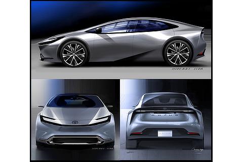 Prius Final Rendering (Side, Front, Rear)