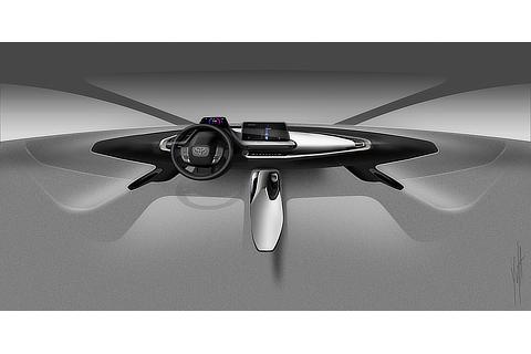 Prius Interior Key Sketch