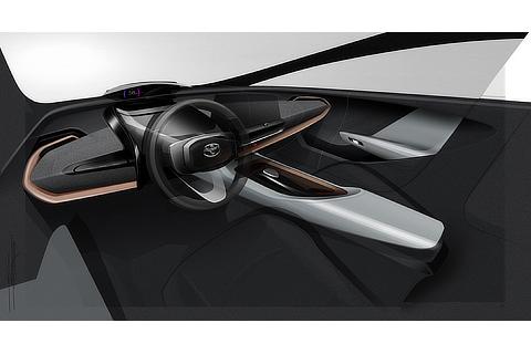 Prius Instrument Panel Idea Sketch