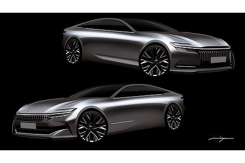 Crown (Sedan type) Early Idea Sketch