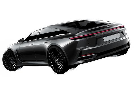 Crown (Sedan type) Early Idea Sketch