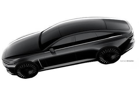 Crown (Sedan type) Early Idea Sketch