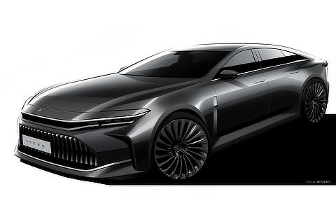 Crown (Sedan type) Early Idea Sketch