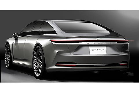 Crown (Sedan type) Mid Stage Idea Sketch