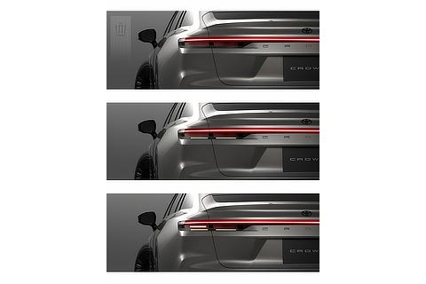 Crown (Sedan type) Rear Lamps Idea Sketch