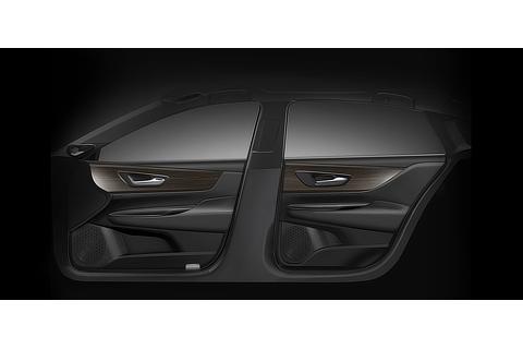 Crown (Sedan type) Door Trim Mid Stage Idea Sketch