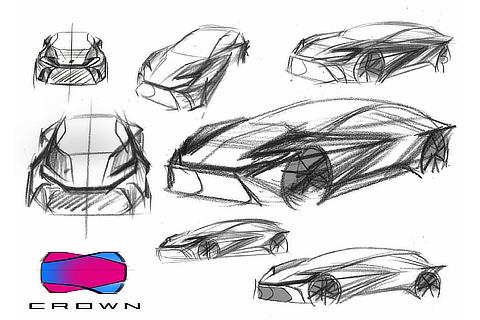Crown (Sport type) Early Idea Sketch