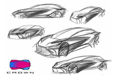 Crown (Sport type) Early Idea Sketch
