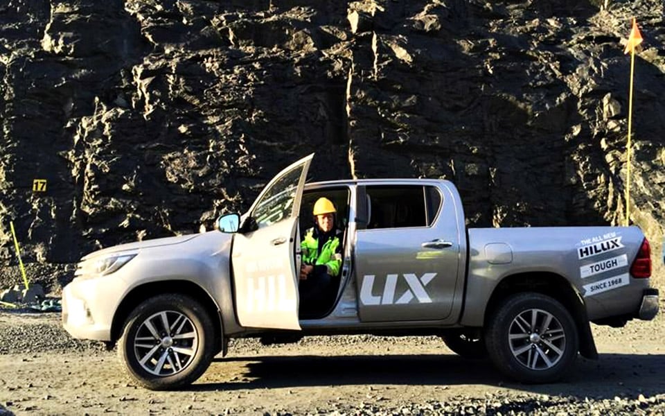 Hilux Sweden Mine