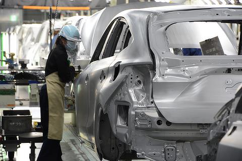 Takaoka Plant: Manufacturing of the Harrier (as of June 2020)