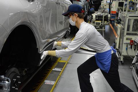 Takaoka Plant: Manufacturing of the Harrier (as of June 2020)