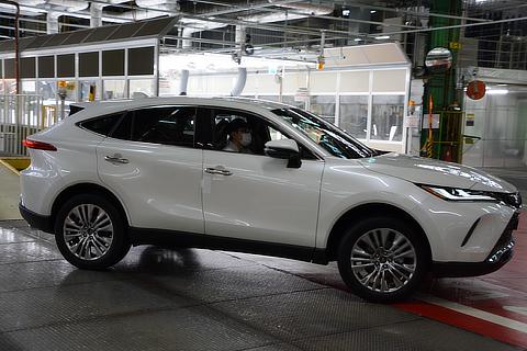 Takaoka Plant: Manufacturing of the Harrier (as of June 2020)