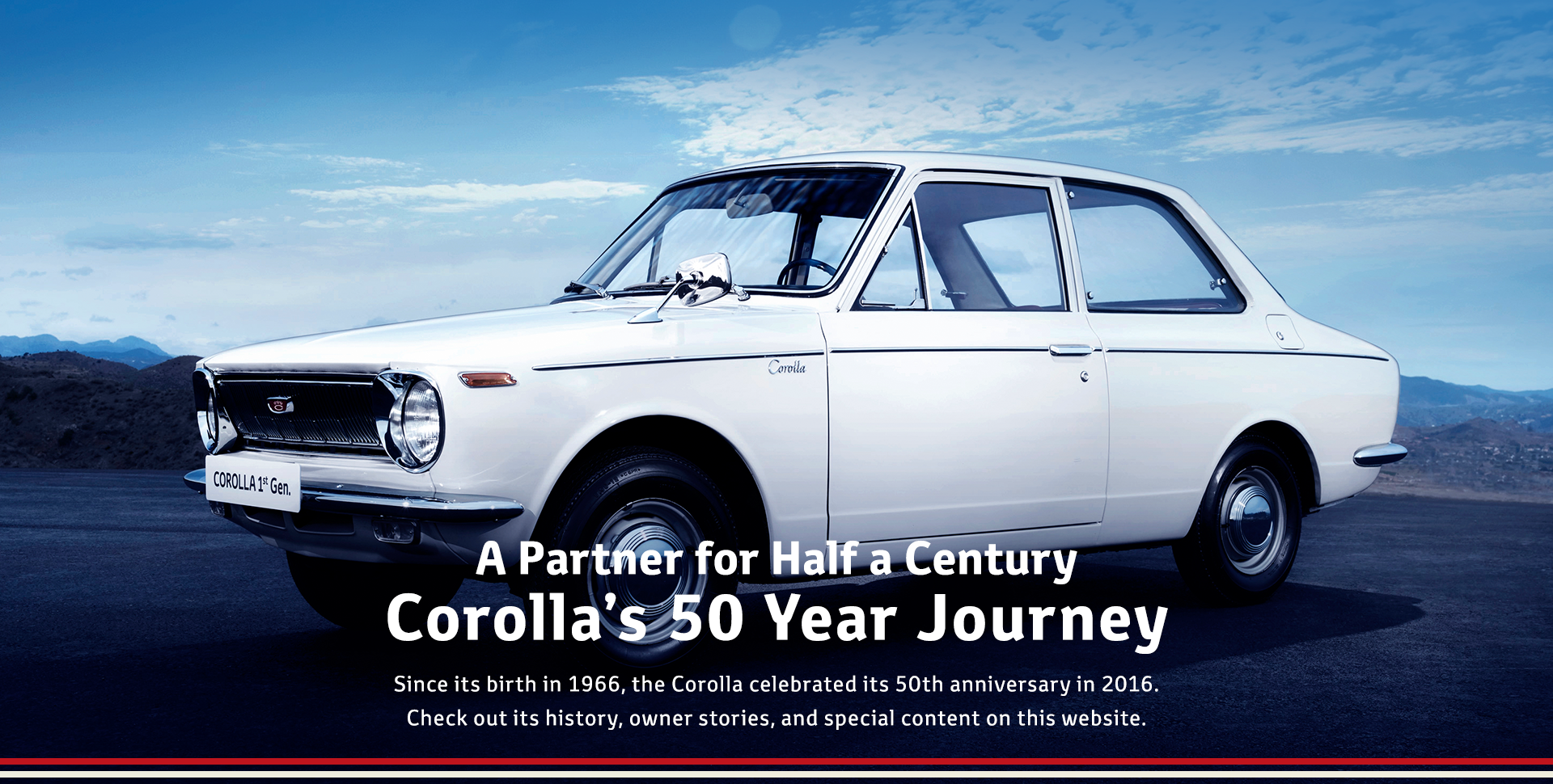 A Partner for Half a Century: Corolla’s 50 Year Journey
